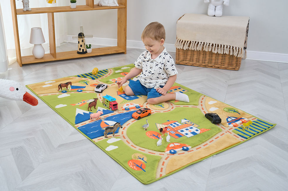 Thumbnail: Little Village 3D Playmat 59''L 39''W
