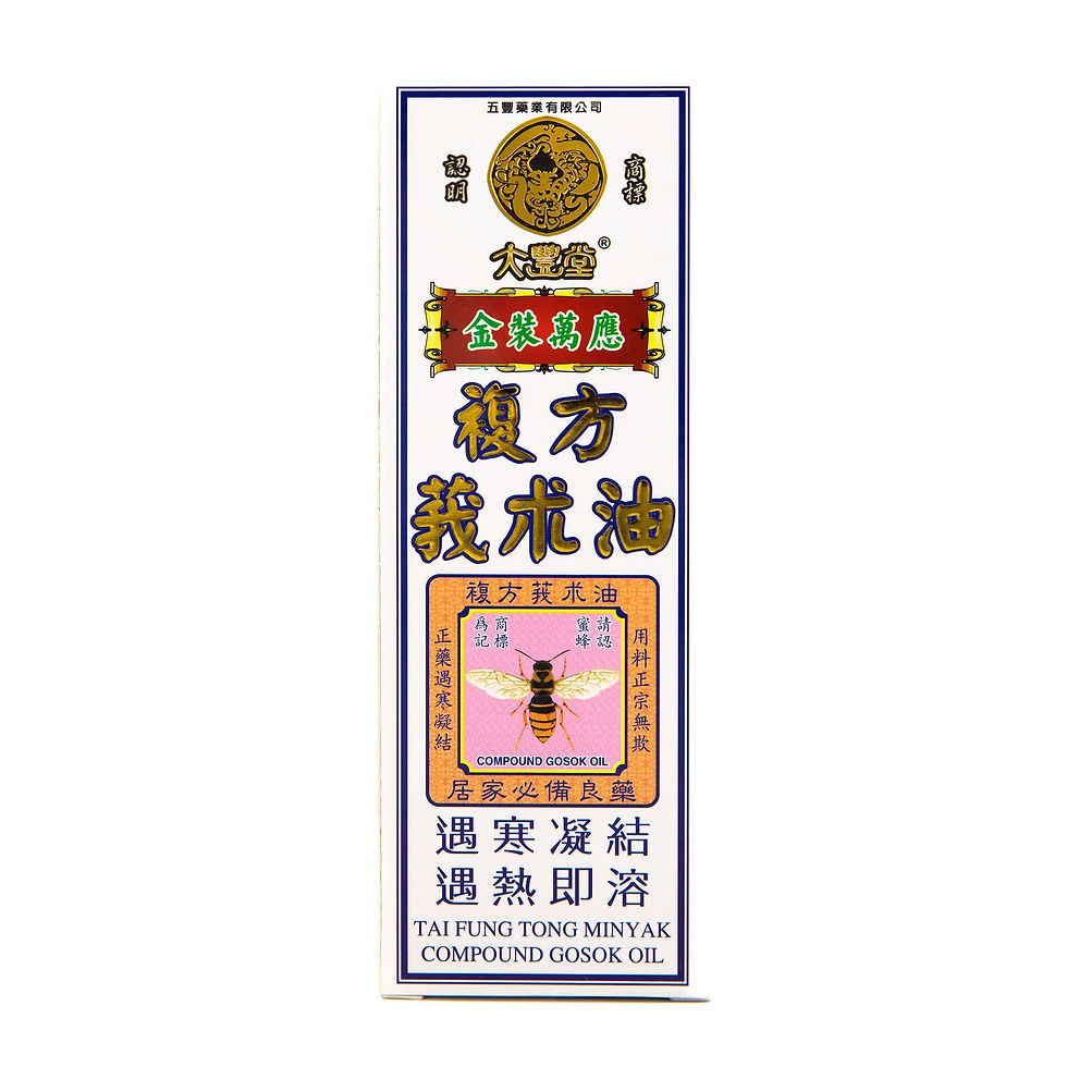 大豐堂金裝萬應複方莪朮油 60ML