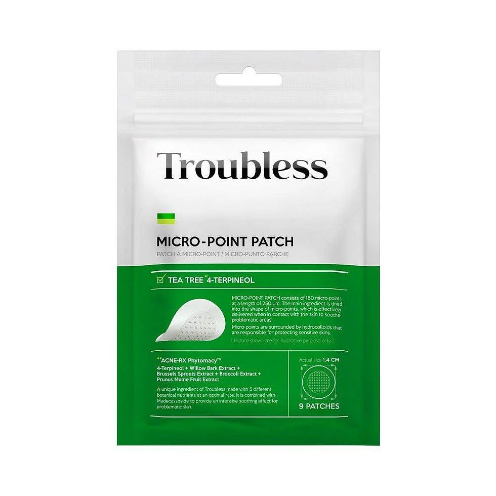 TROUBLESS 婷樂思微針舒緩痘痘貼 9’S