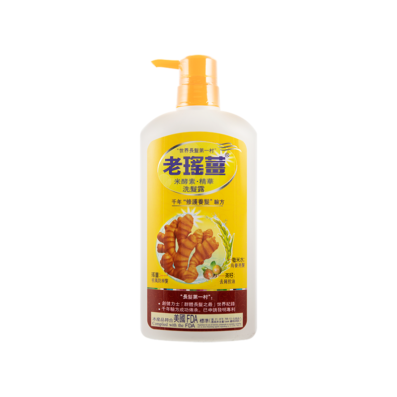 碌柚葉老瑤薑米酵素精華洗髮露 720ML