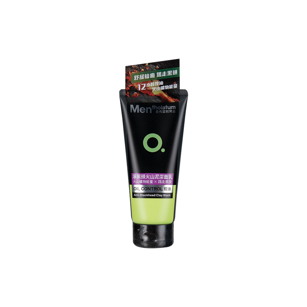 MENTHOLATUM 曼秀雷敦男士淨黑頭火山泥潔面乳 100G