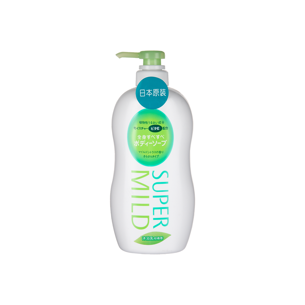 SUPER MILD 詩波蜜柔沐浴乳(柑橘 – 綠) 650ML
