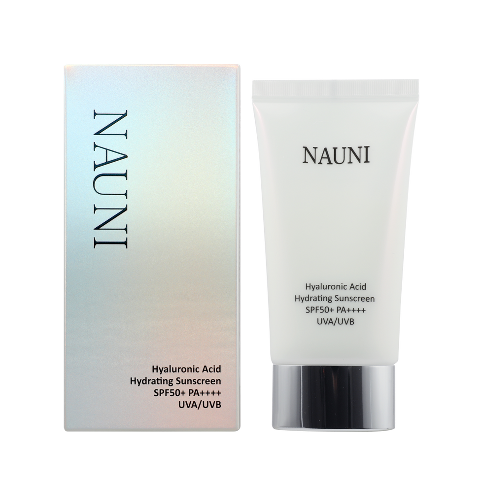NAUNI 玻尿酸保濕防曬霜 SPF50 60ML