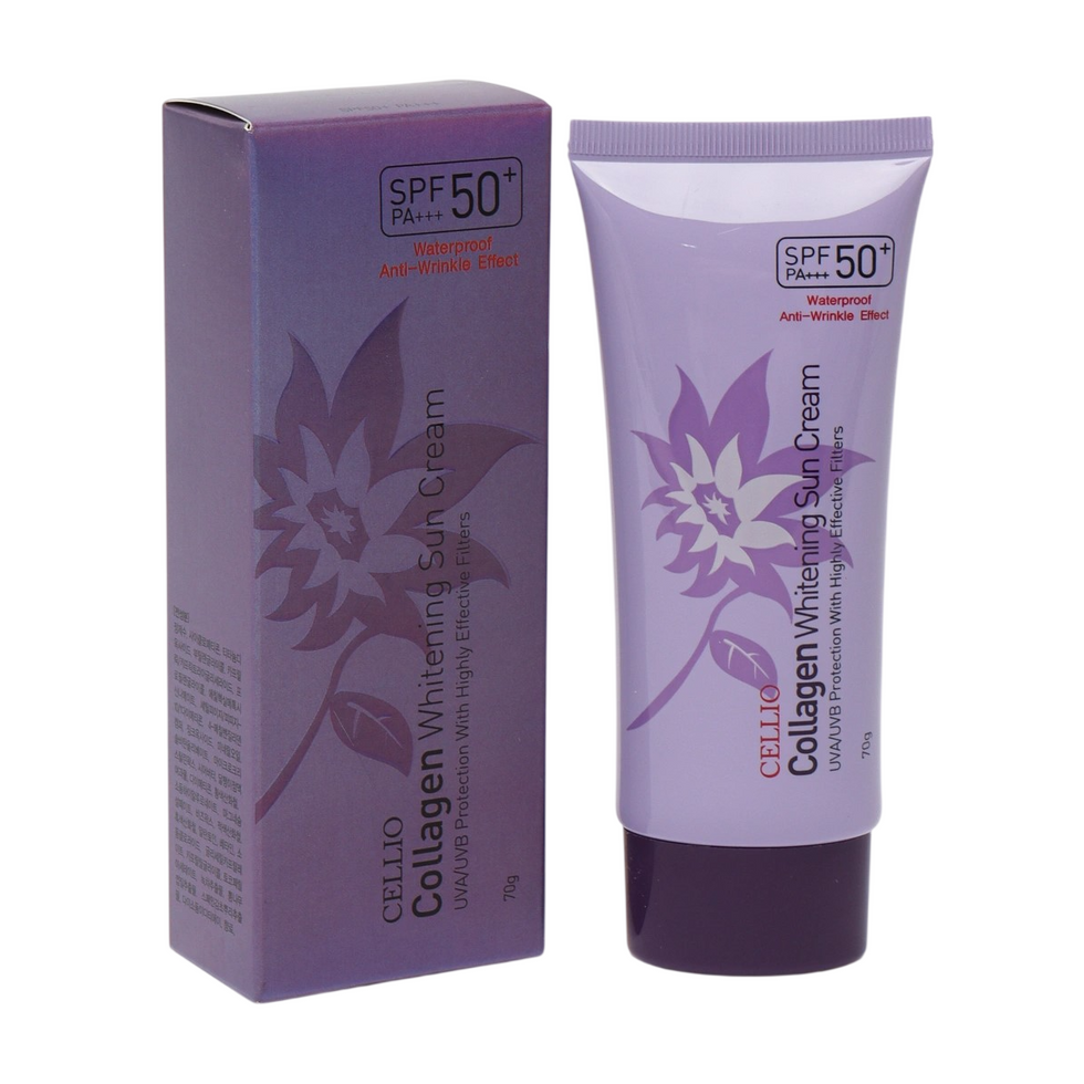 CELLIO 美白防曬霜SPF50 – 膠原蛋白 70G