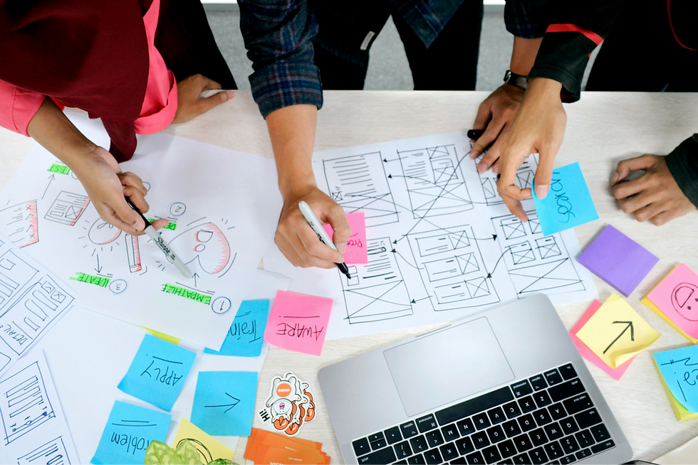 Design thinking is a human-centered approach to innovation that draws from the designer's