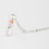 Thumbnail: Hand silk embroidery necklace embroidered pandent the best unique gift