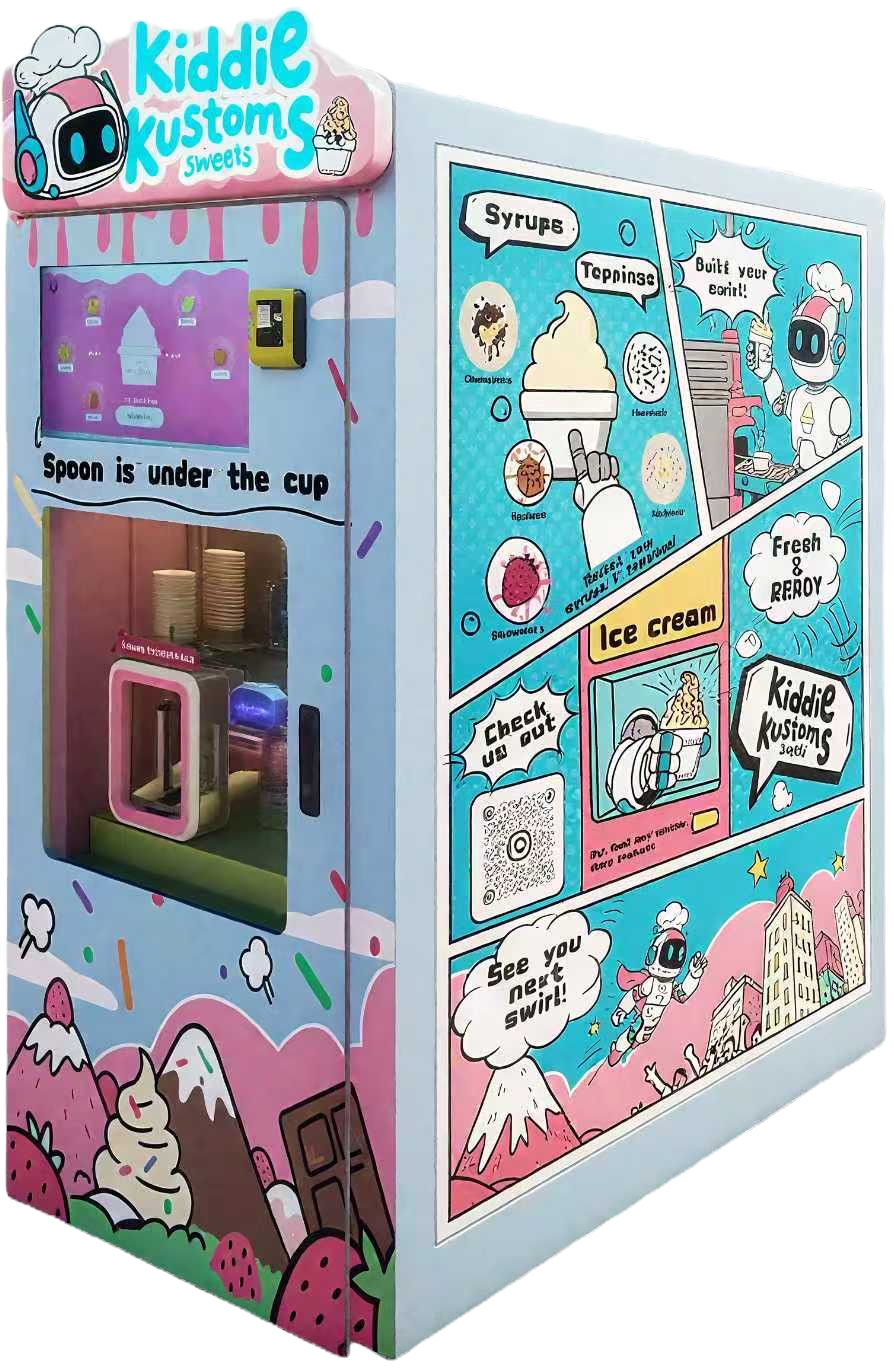 K1 Ice Cream Vending Machine