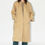 Thumbnail: Contrast-Collar Long Trench Coat