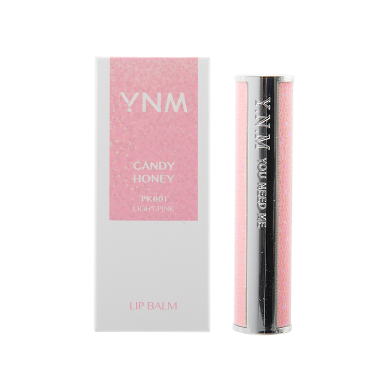 YNM 蜂蜜滋潤變色潤唇膏 – 淡粉色