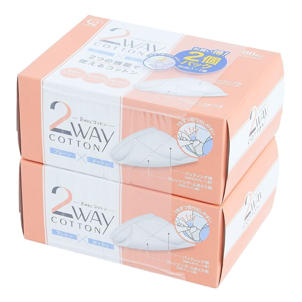 DAISAN COTTON LABO 雙面化妝棉 80片x2’S