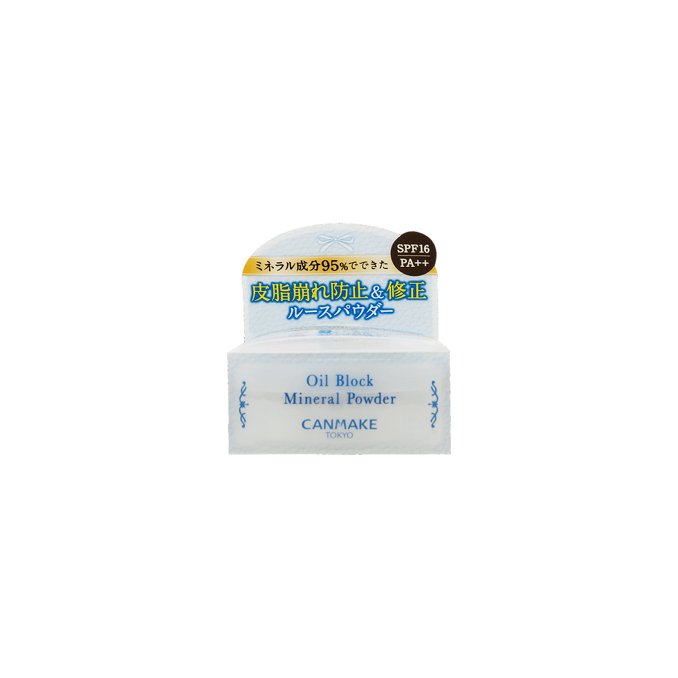 CANMAKE 井田控油礦物蜜粉SPF16 – 01 透明