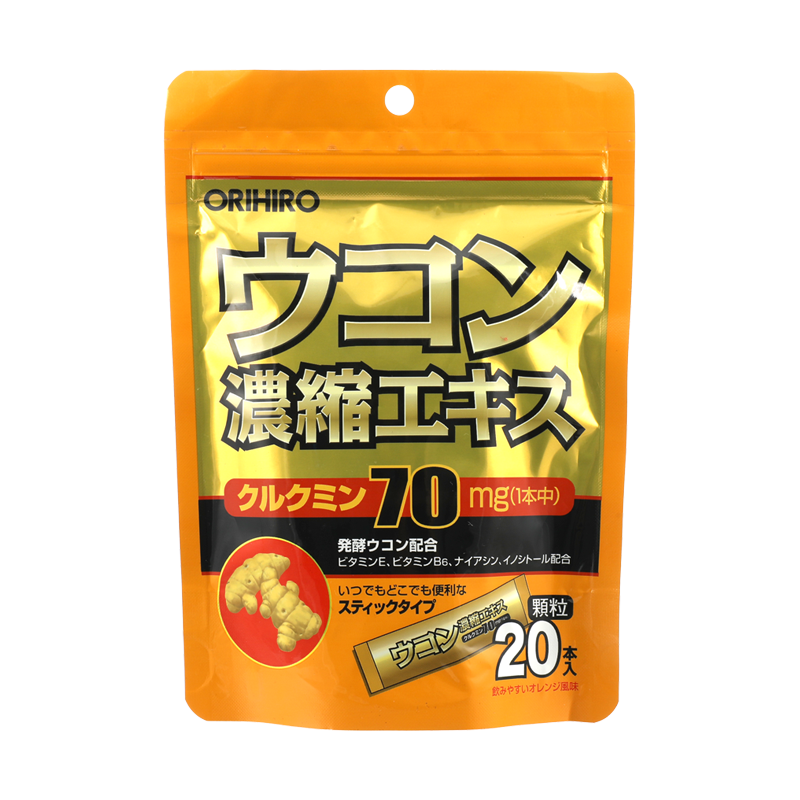 ORIHIRO 濃縮薑黃解酒沖劑 1.5g×20包
