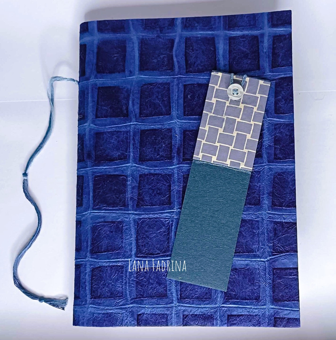 Pack de Cuaderno Handmade doble y Punto de libro