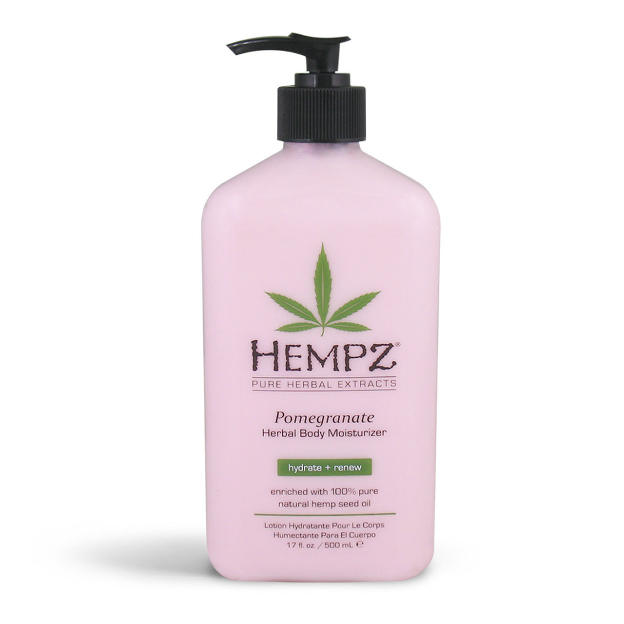 Hempz Pomegranate Herbal Body Moisturizer 17oz
