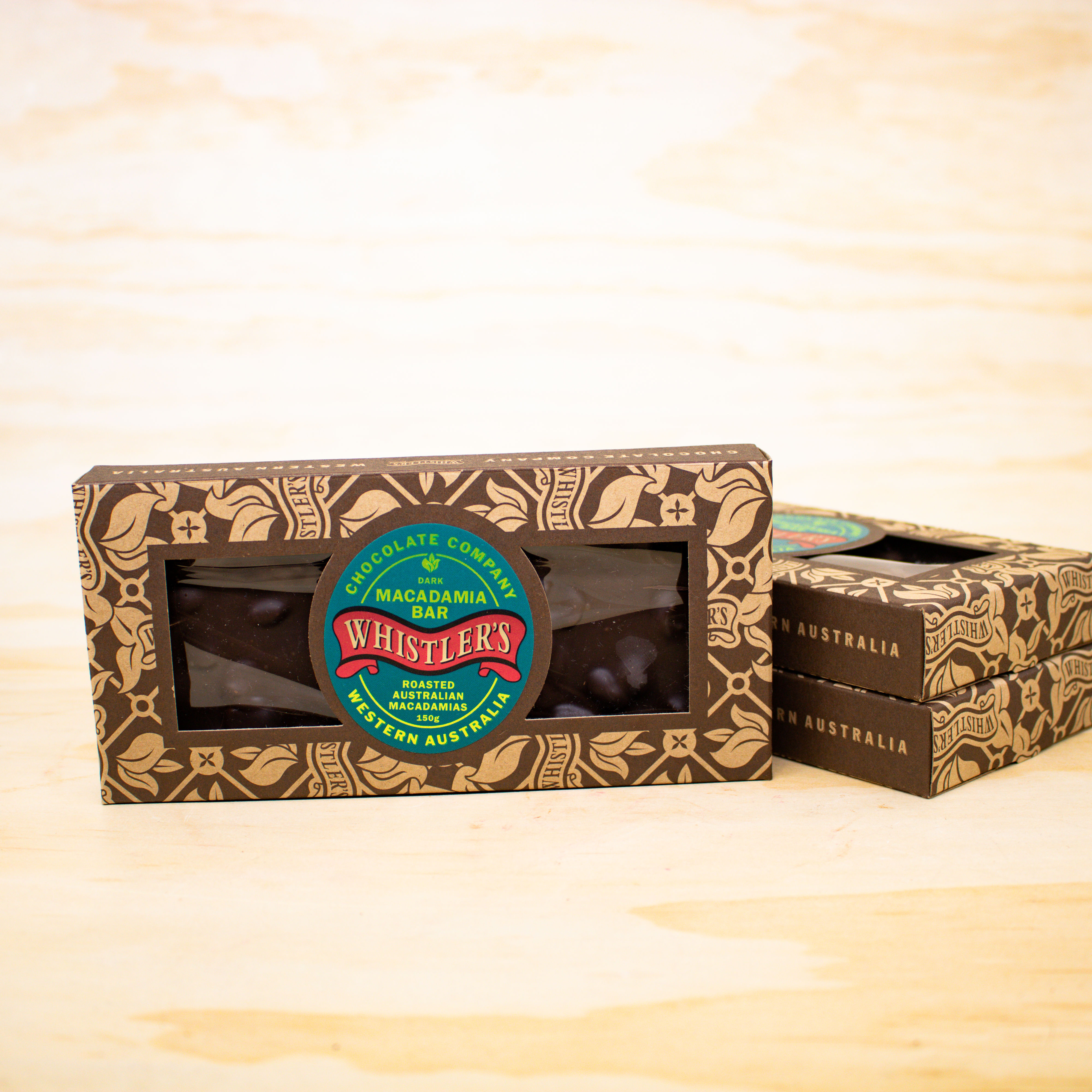 Dark Chocolate Macadamia Bar Gift Box