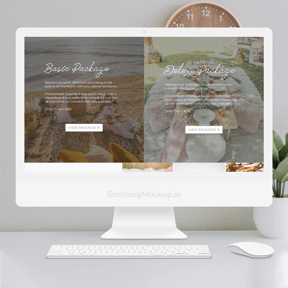 Thumbnail: Luxury Picnic Business Website Template