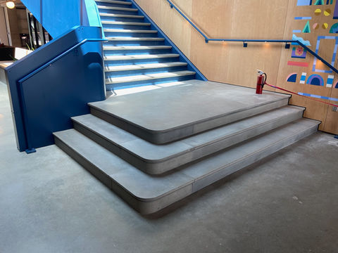 concrete stairs
