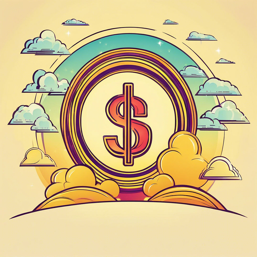 Doller symbol Going up into skies.jpg