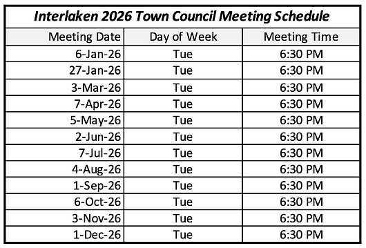 2026 Town Council Meetings.png