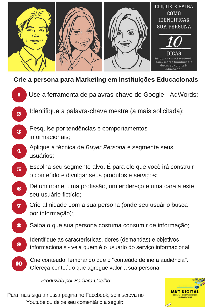 10 dicas sobre Marketing Digital Educacional_Fonte: Barbara Coelho