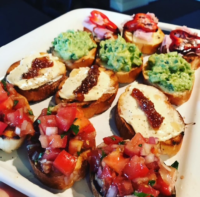 Arranged Food and Objects