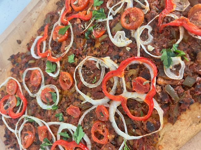 Arranged Food and Objects