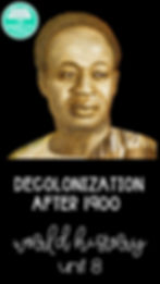 Decolonization after 1900 for AP World History