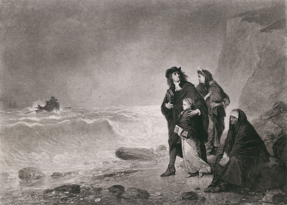 Huguenot refugees