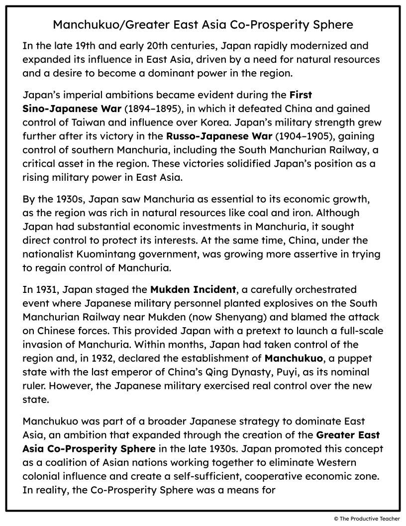 Machucko/Great East Asia Co-Prosperity Sphere