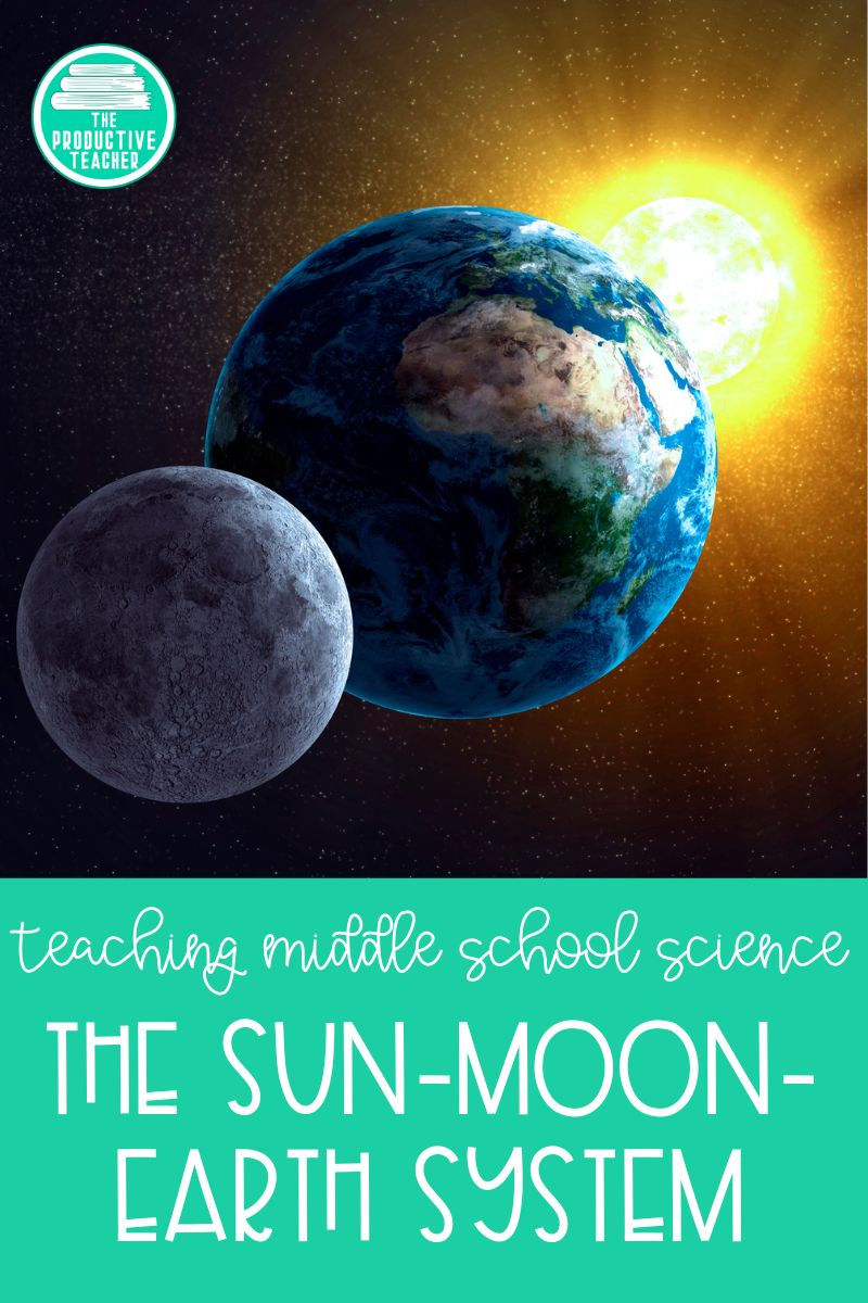 Sun-Moon-Earth system for middle school science