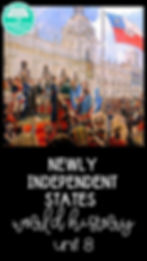 Newly Independent States for AP World History