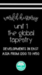 Developments in East Asia from 1200 to 1450