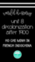 Ho Chi Minh in French Indochina for AP World History