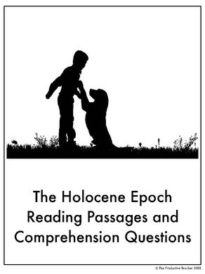 A Brief Overview of the Holocene Epoch for Middle School Science Classes