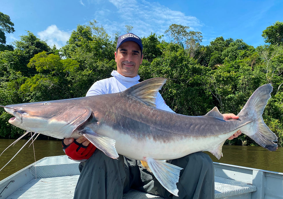 Pescador esportivo