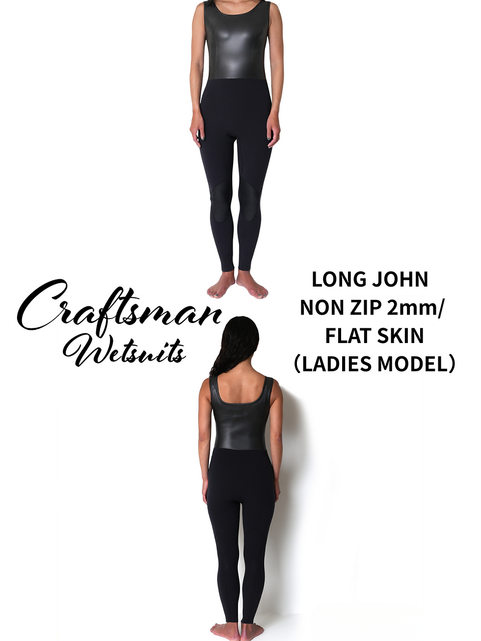 サムネイル： Craftsman Wetsuits Long John Non Zip 2mm