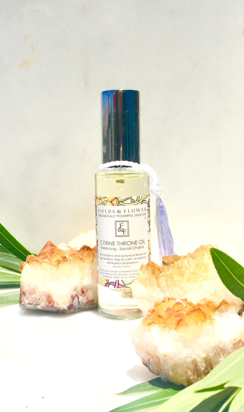 Thumbnail: Citrine Throne Oil - Sacral Chakra - Balancing -Normal to Oily Skin