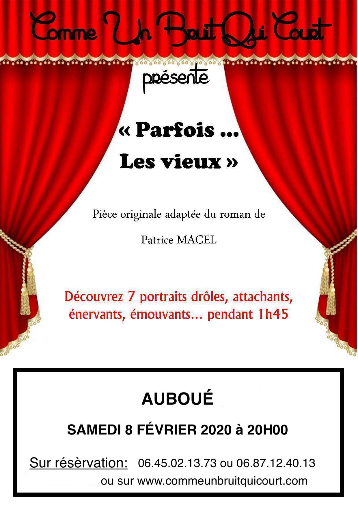 Gratuit Images Spectacle Parfois Les Vieux dernière salutations
