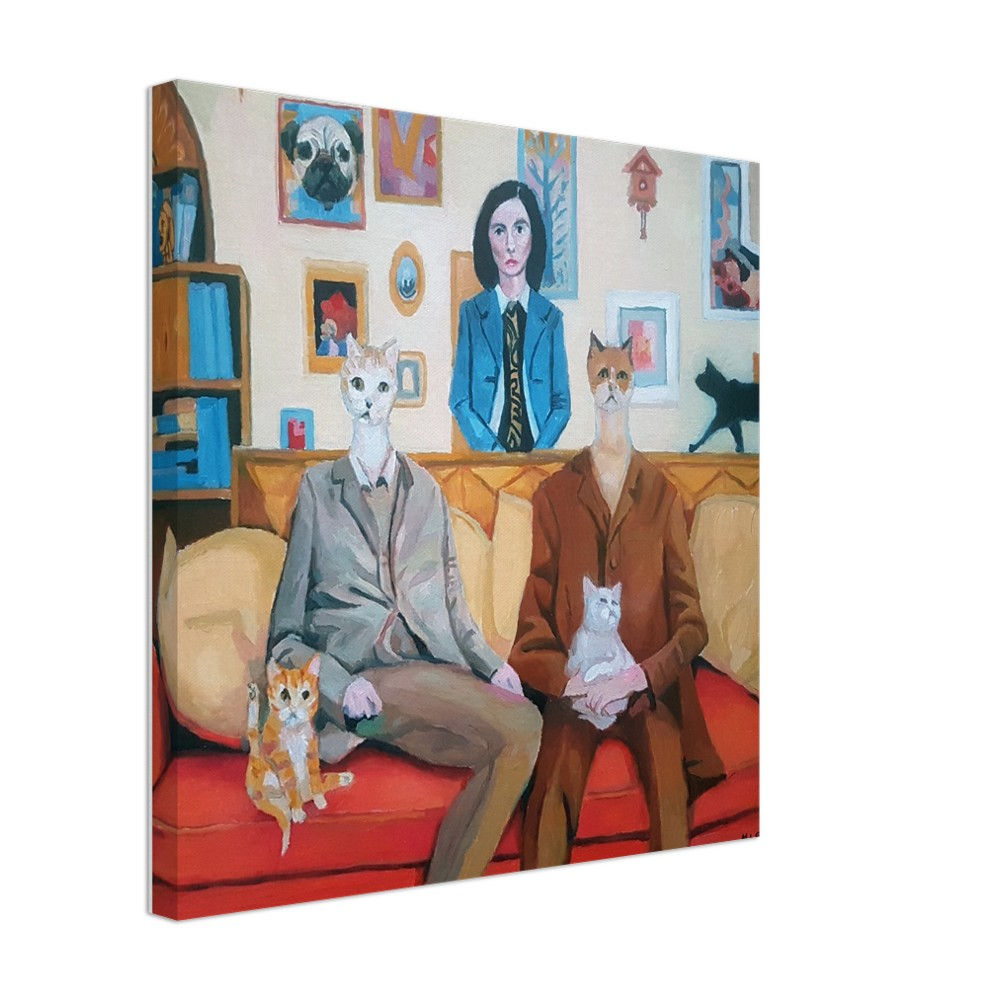 Cat family | Canvas print