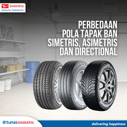 Perbedaan Pola Tapak Ban Kendaraan