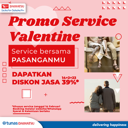 Jangan Lupa Bawa Pasangan! Cek Promo Servis Februari 2023 di Sini