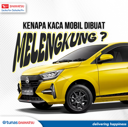 Ini Alasan Kaca Depan Mobil Didesain Melengkung!