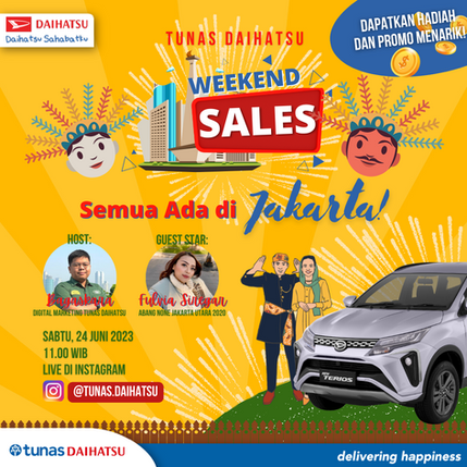 Weekend Sales: Semua Ada di Jakarta!