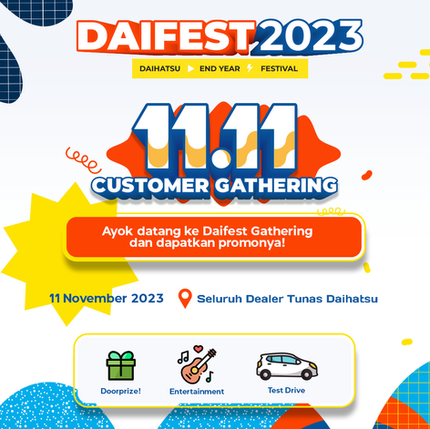 DAIFEST 2023 Sebentar Lagi: Catat Tanggalnya!