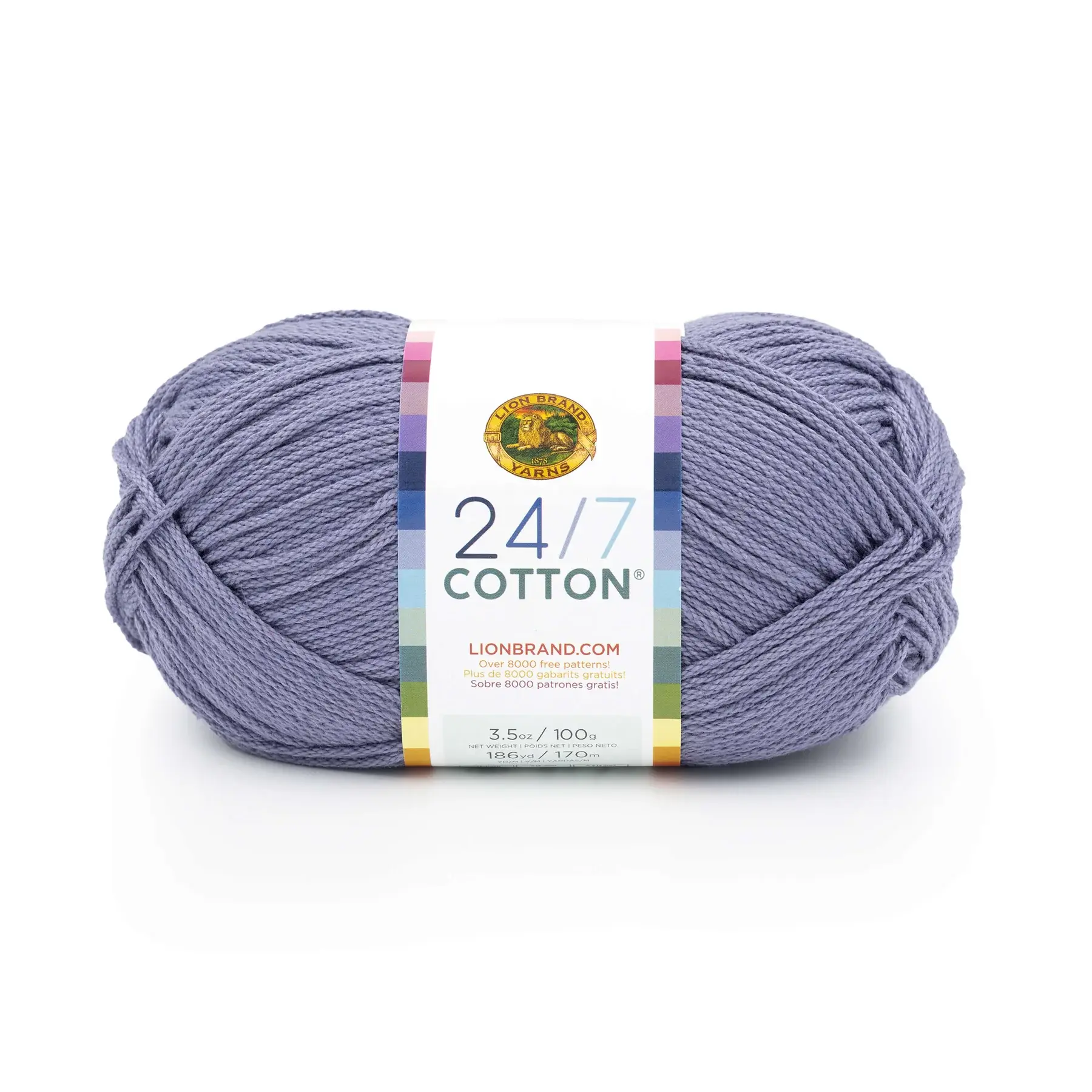Lion 24/7 Cotton Yarn - 109AV Blue Grey