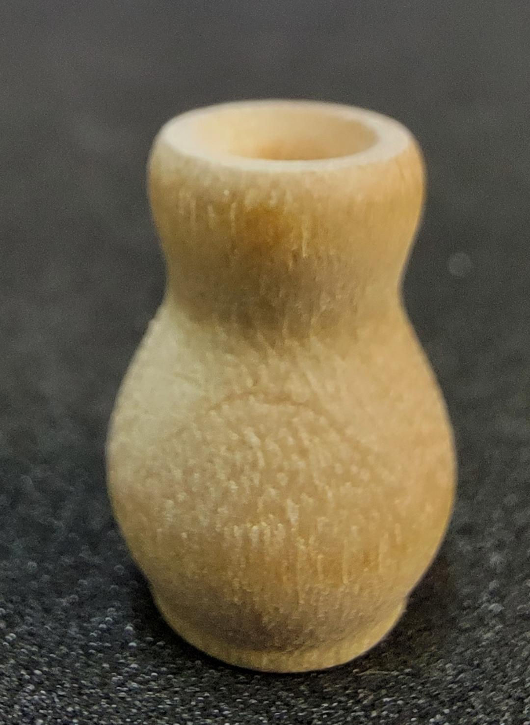 5/8" Mini Wooden Vase