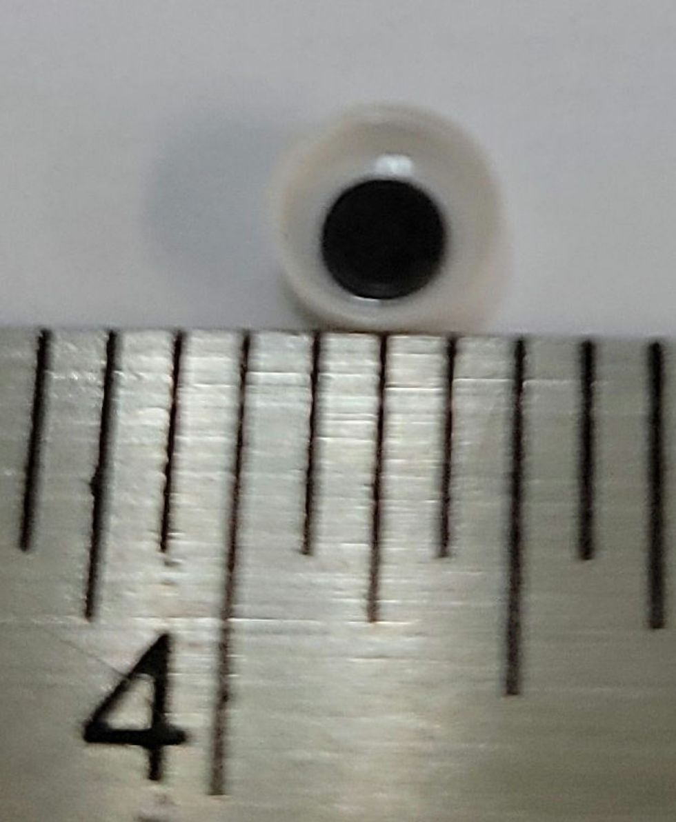 Thumbnail: 5mm Moveable Paste on Eyes w/Disc Pupil