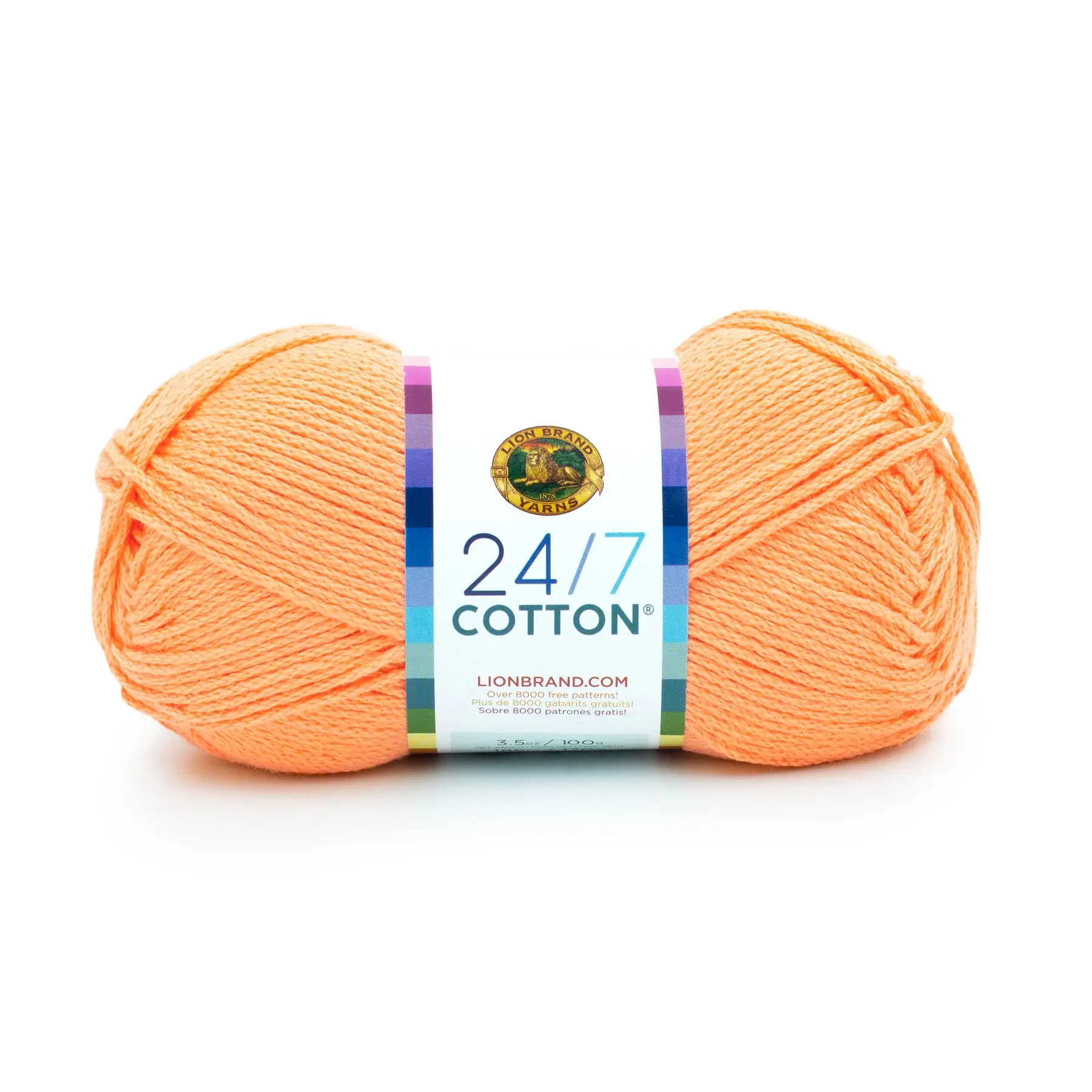 Lion 24/7 Cotton Yarn - 132 Creamsicle
