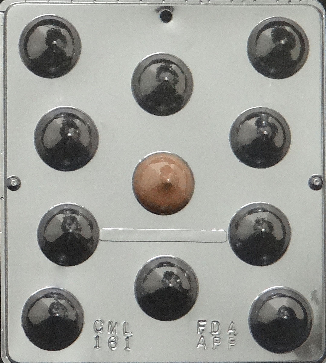 1 1/2" Chocolate Nibs Chocolate Mold