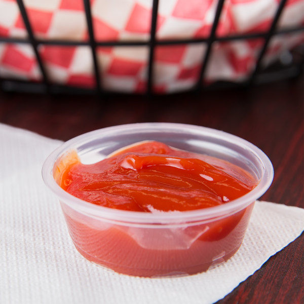 Thumbnail: 1.5 oz. Clear Portion Cups w/Lids